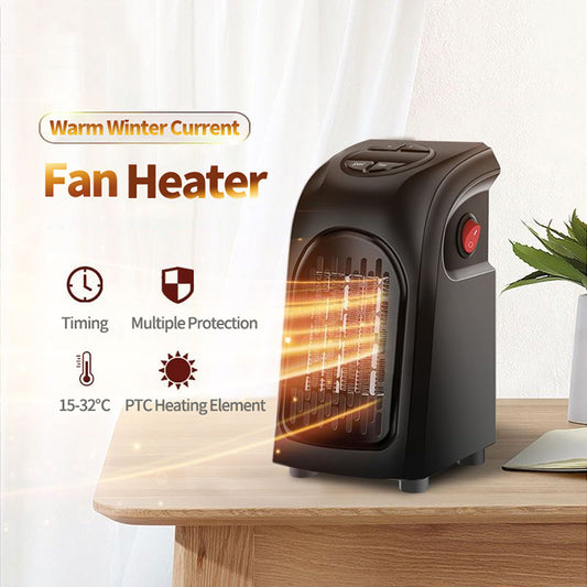 Portable Winter Air Fan Heater – Instant Hot Air for Home & Office